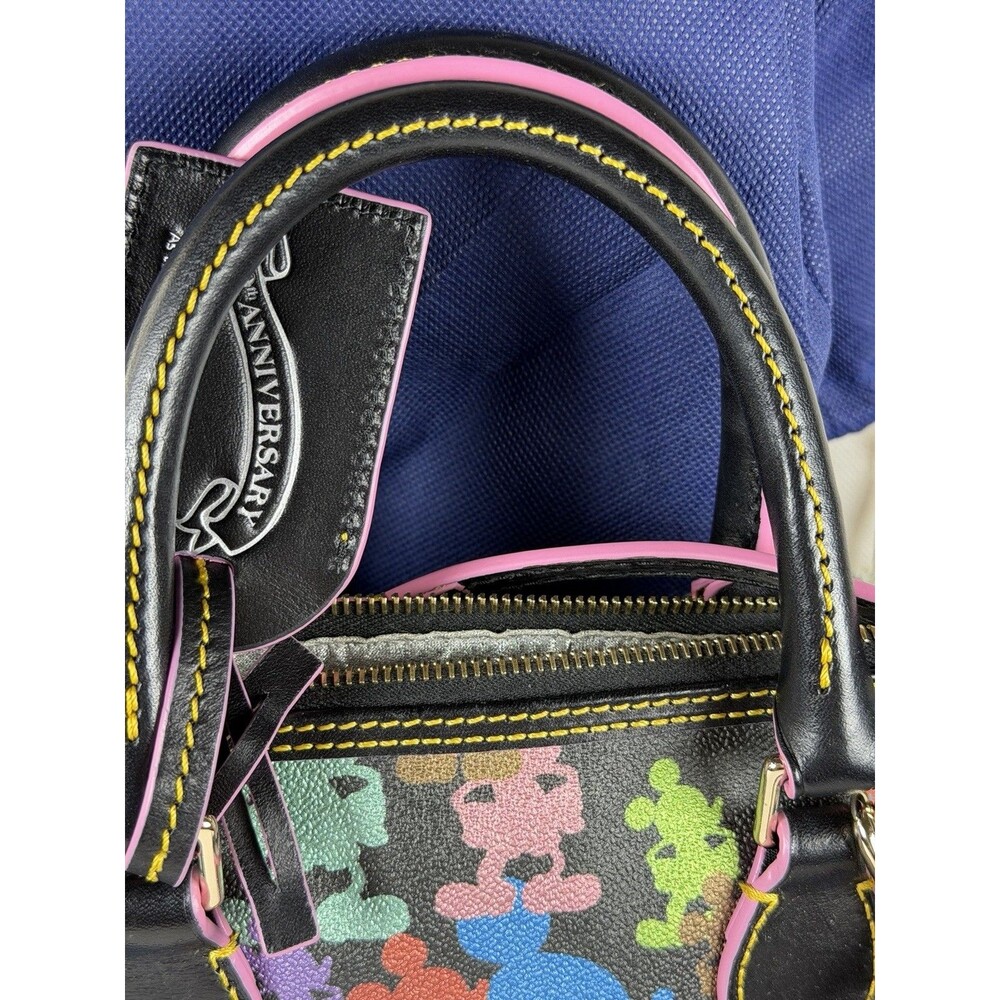 Disney Dooney & Bourke 10th Anniversary Wonder Mickey Mouse Satchel Bag Purse - Picture 3 of 12